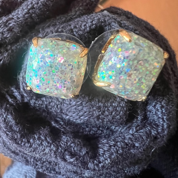 Kate Spade New York Opal Glitter Stud Earrings